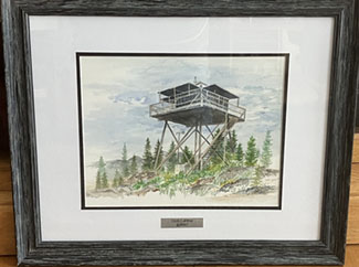 Double Arrow Lookout, Lolo N.F. By Carma Bosworth